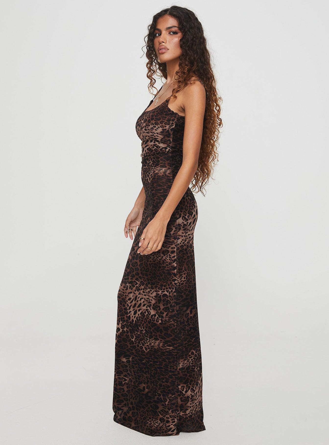 Knox Maxi Dress Leopard Product Image