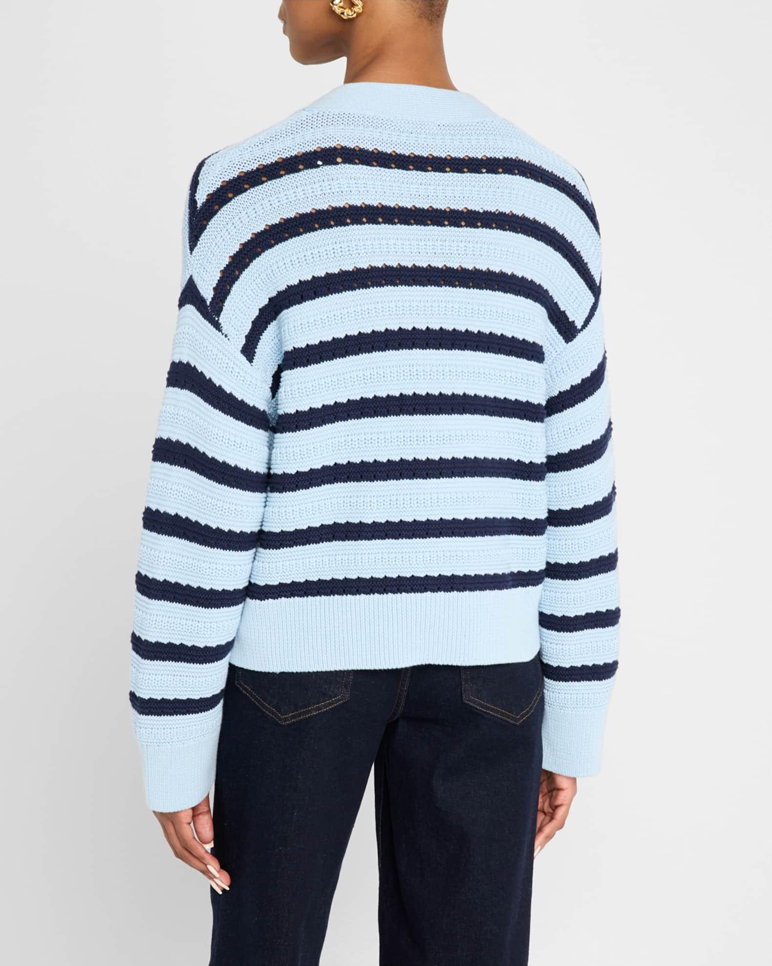 Geneva Striped Cardigan Product Image