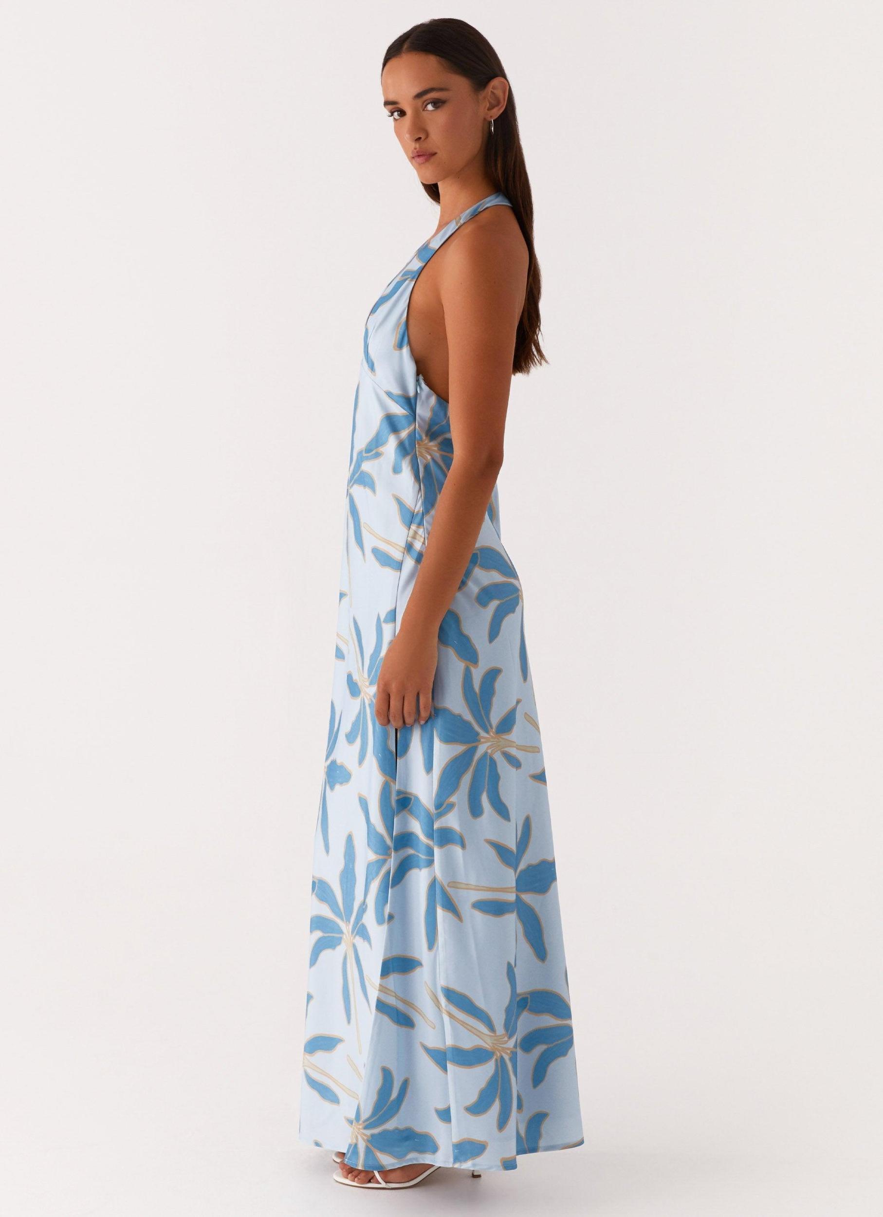 Angie Maxi Dress - Opulent Blue Product Image