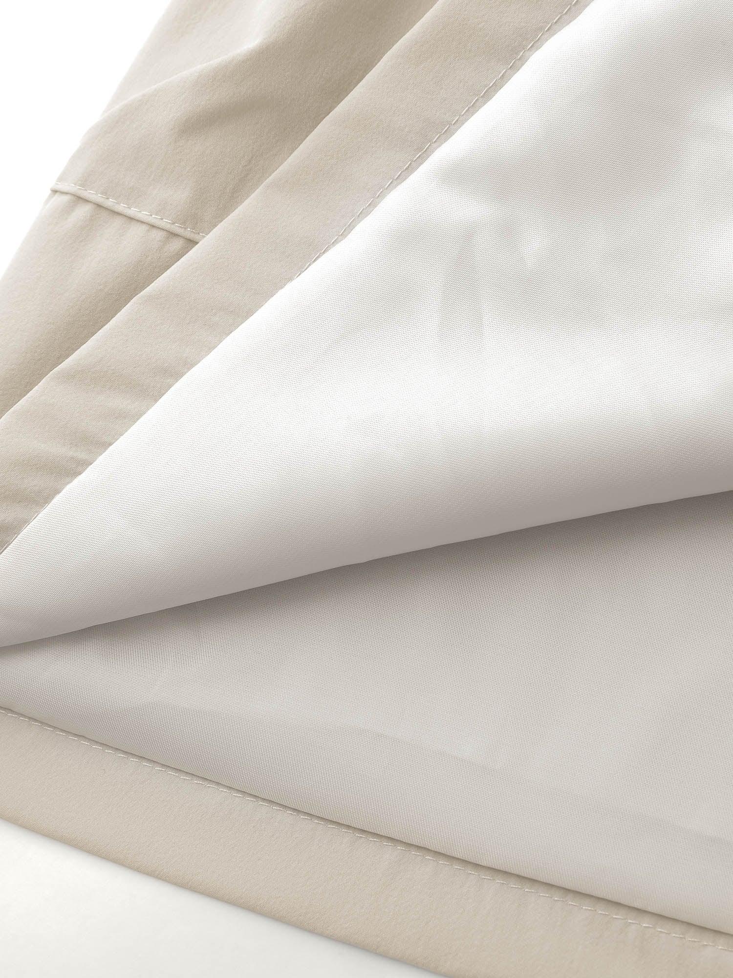 Drawstring Waist Pockets Hooded Coat Female Product Image