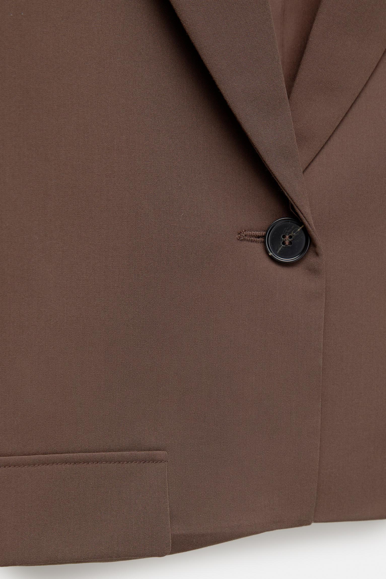 Cropped suit vest Product Image