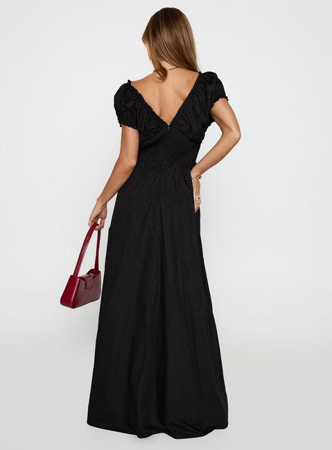Breeanna Maxi Dress Black Product Image
