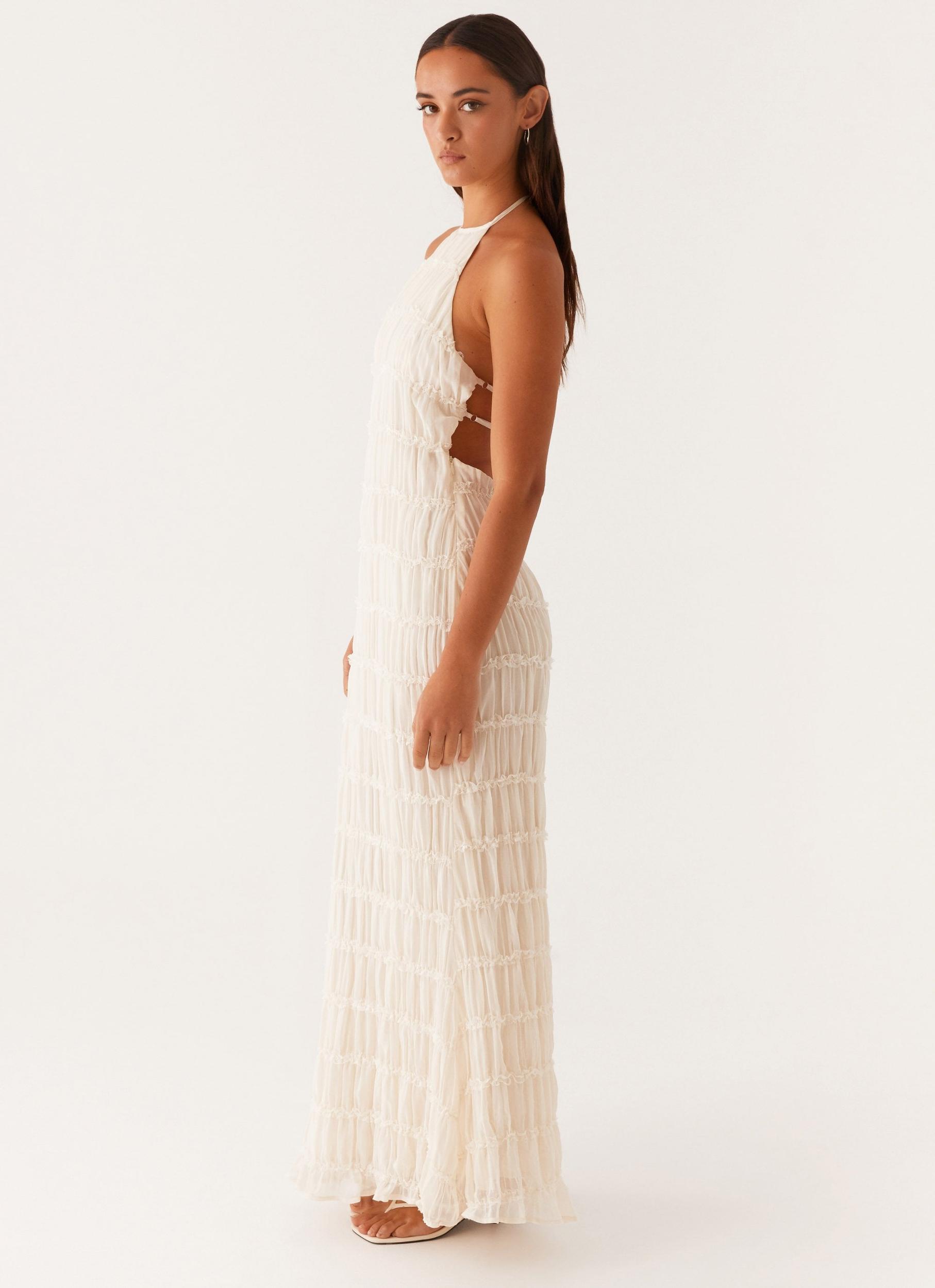 Aullie Maxi Dress - Ivory Product Image