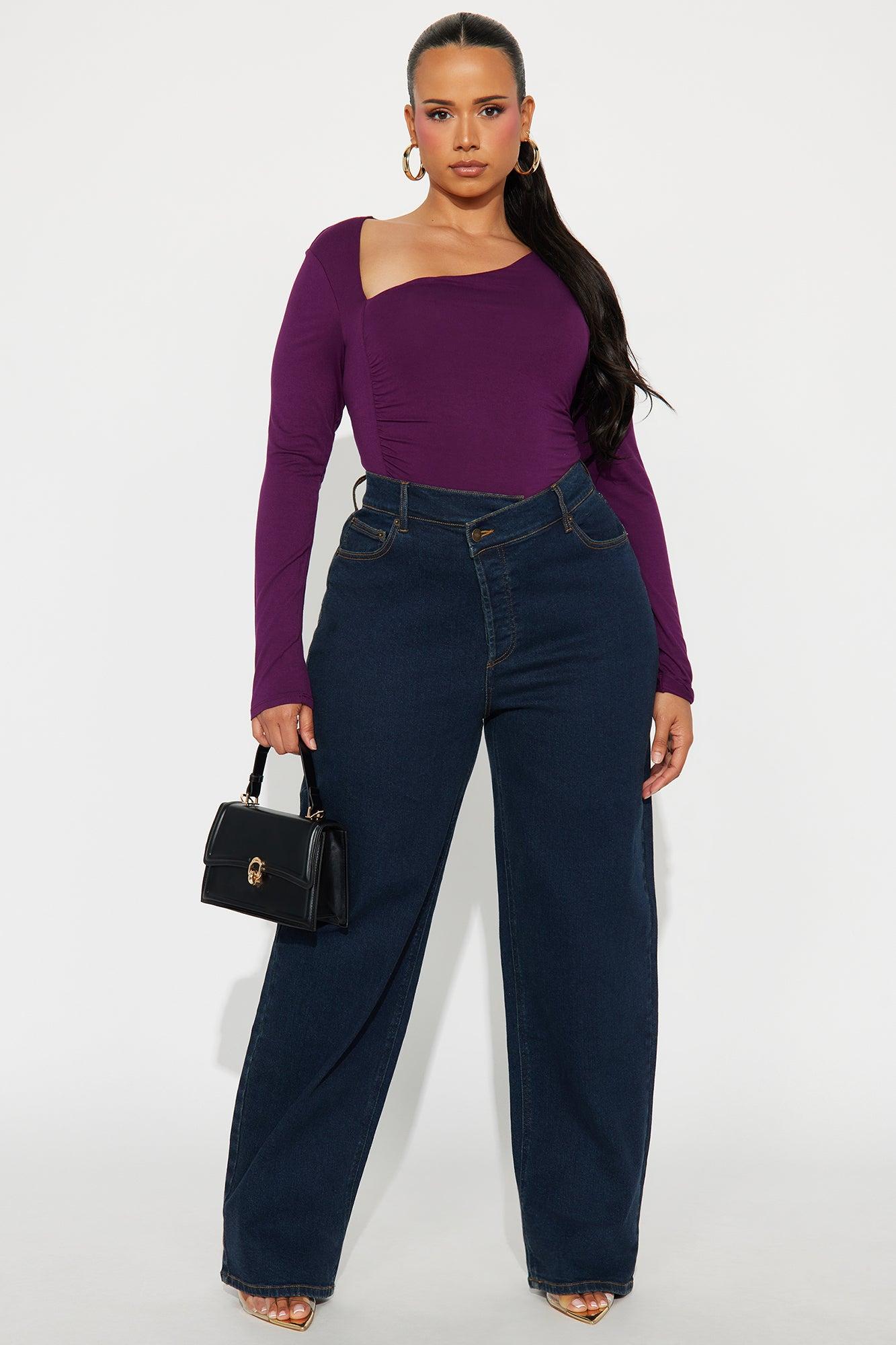 Lost Your Chance Bodysuit - Plum Female Product Image