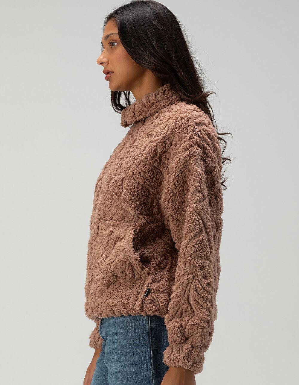 BILLABONG Womens Sherpa Jacket - MOCHA Product Image