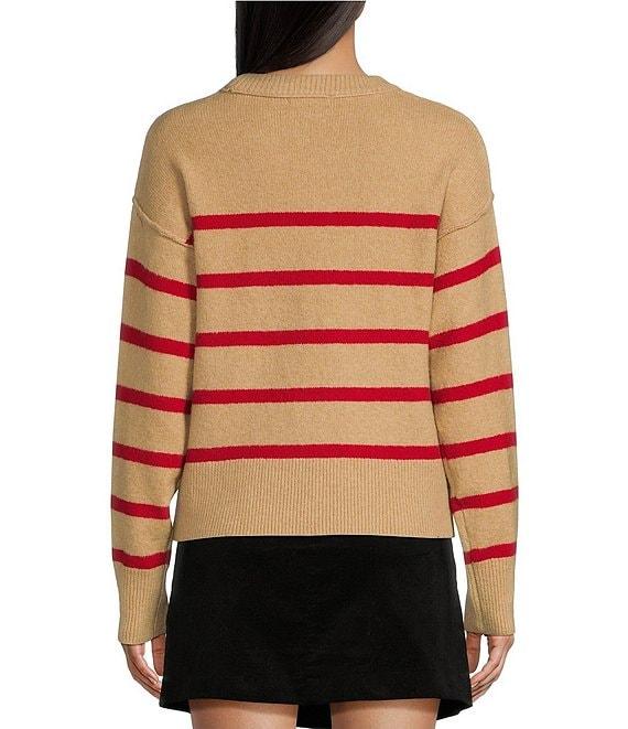 Copper Key Striped Crewneck Sweater Product Image