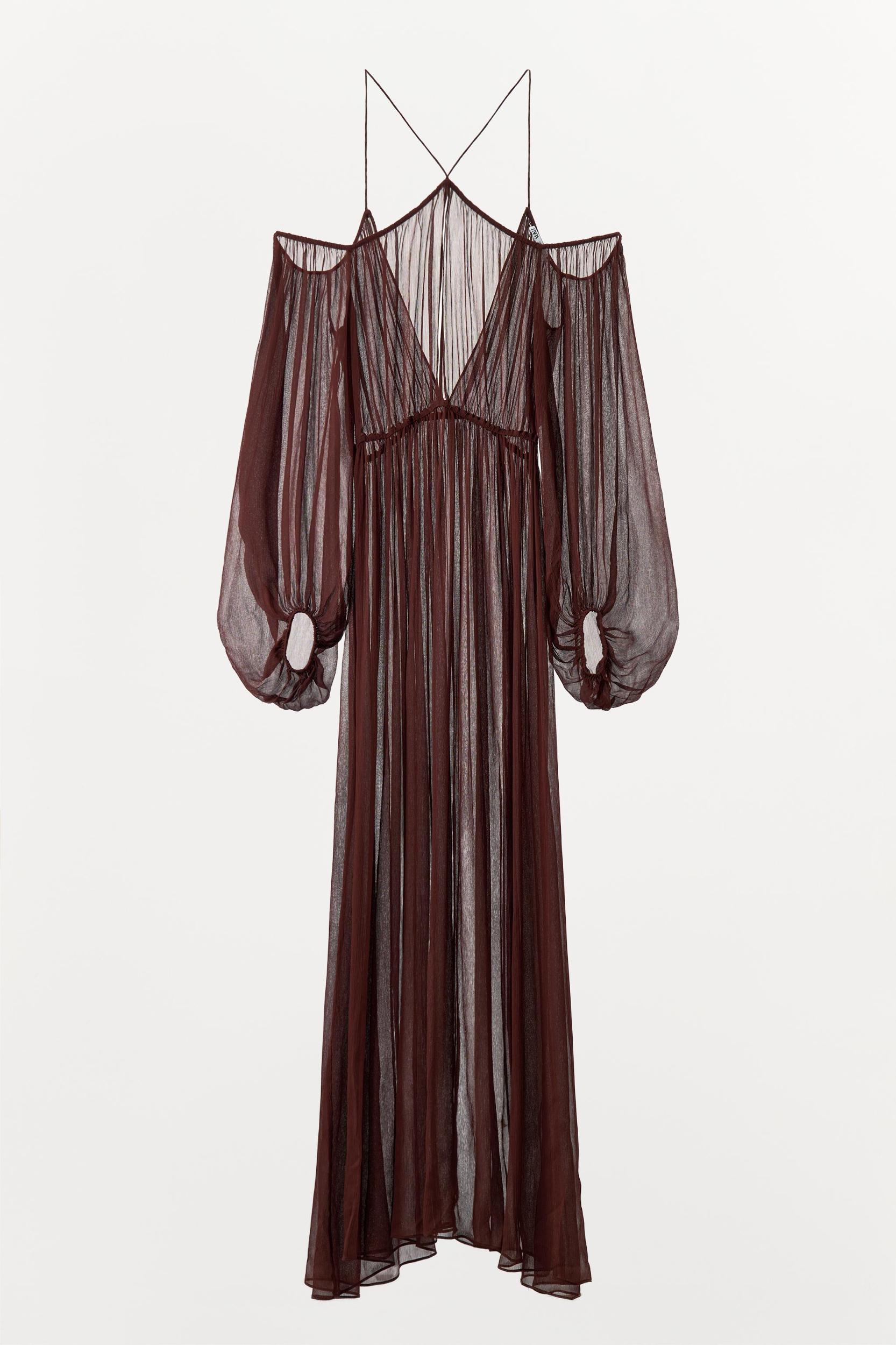 FLOWY LONG DRESS Product Image