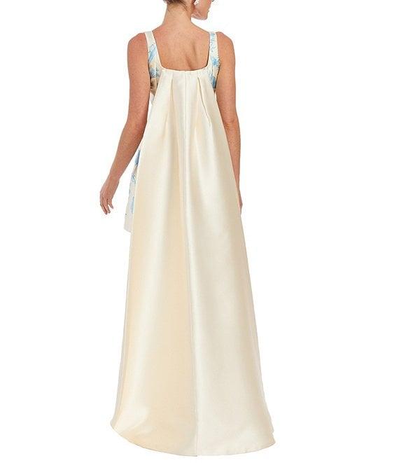 Mestiza New York Chainti Convertible Floral Print Silk Twill Scoop Neck Sleeveless Mini Dress Product Image