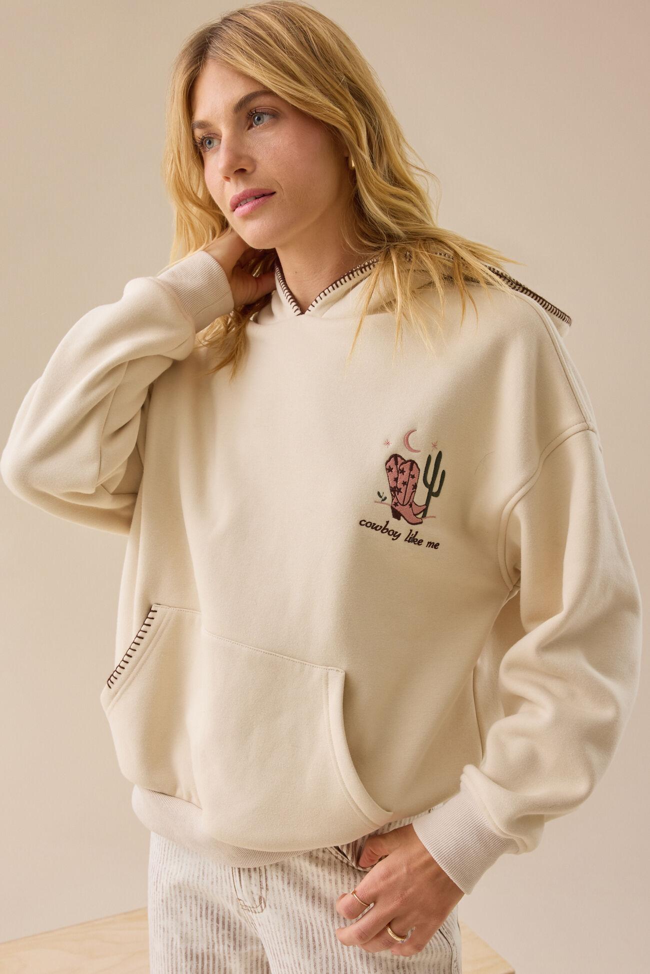 Cowboy Like Me Hoodie Product Image