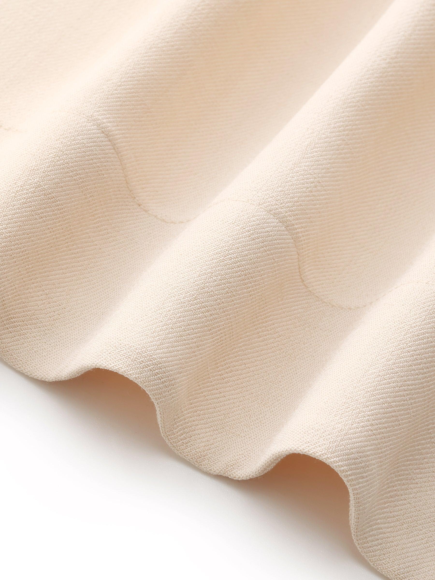 100% Acetate V-Neck Women Maxi Dress With Belt Product Image