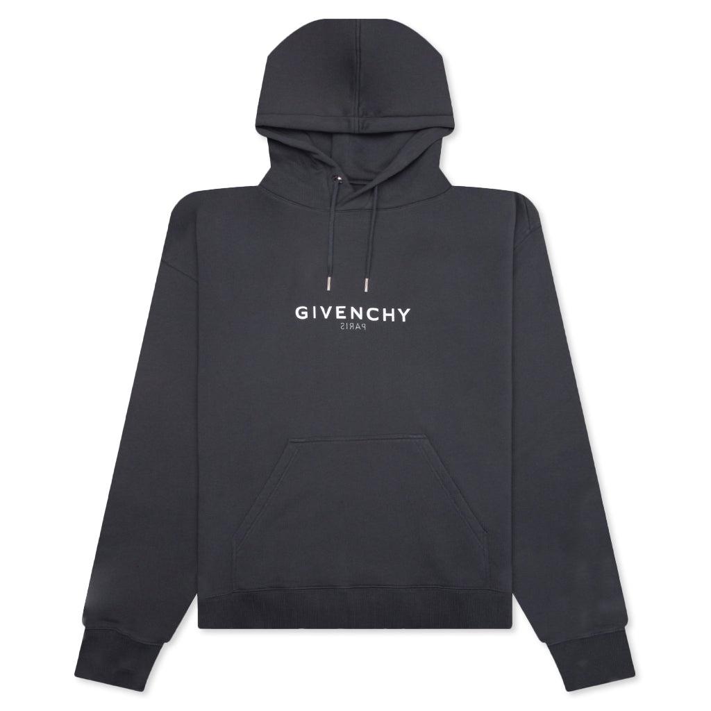 Mustang Cross Zip Up Hoodie - Washed Black Male Product Image