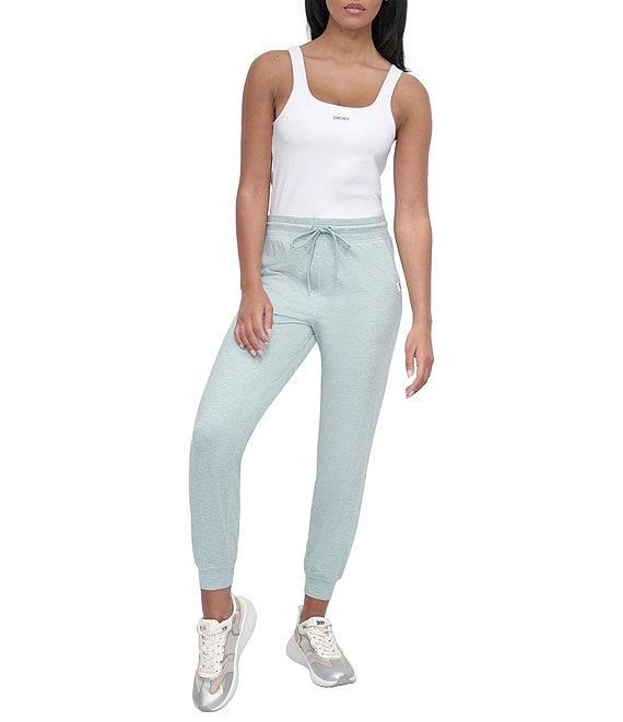 DKNY Sport by Donna Karan Coordinating Spacedye High Waist Slim Fit Jogger Product Image