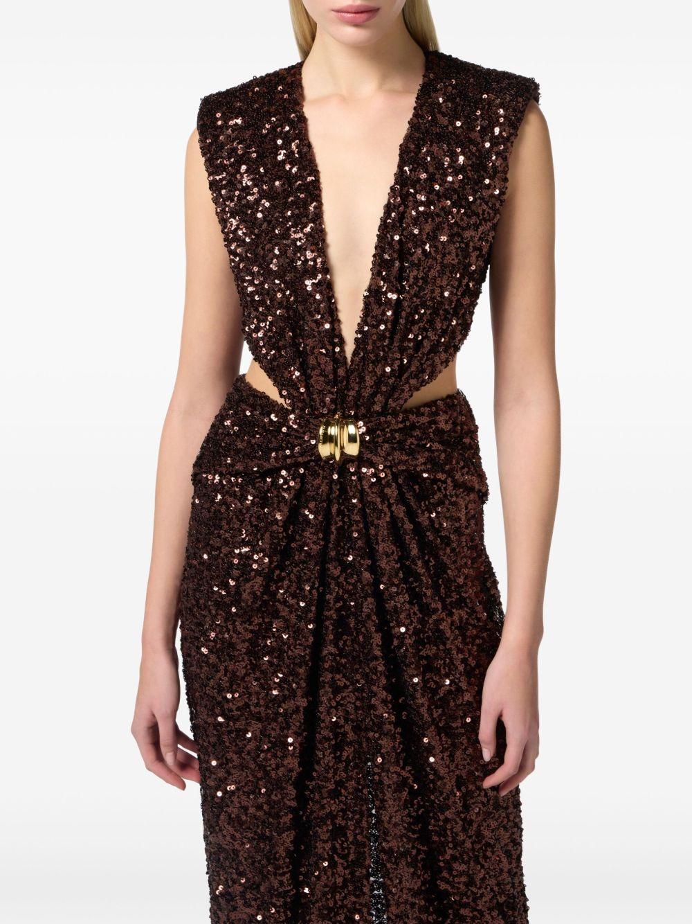 sequin-embellished dress Product Image