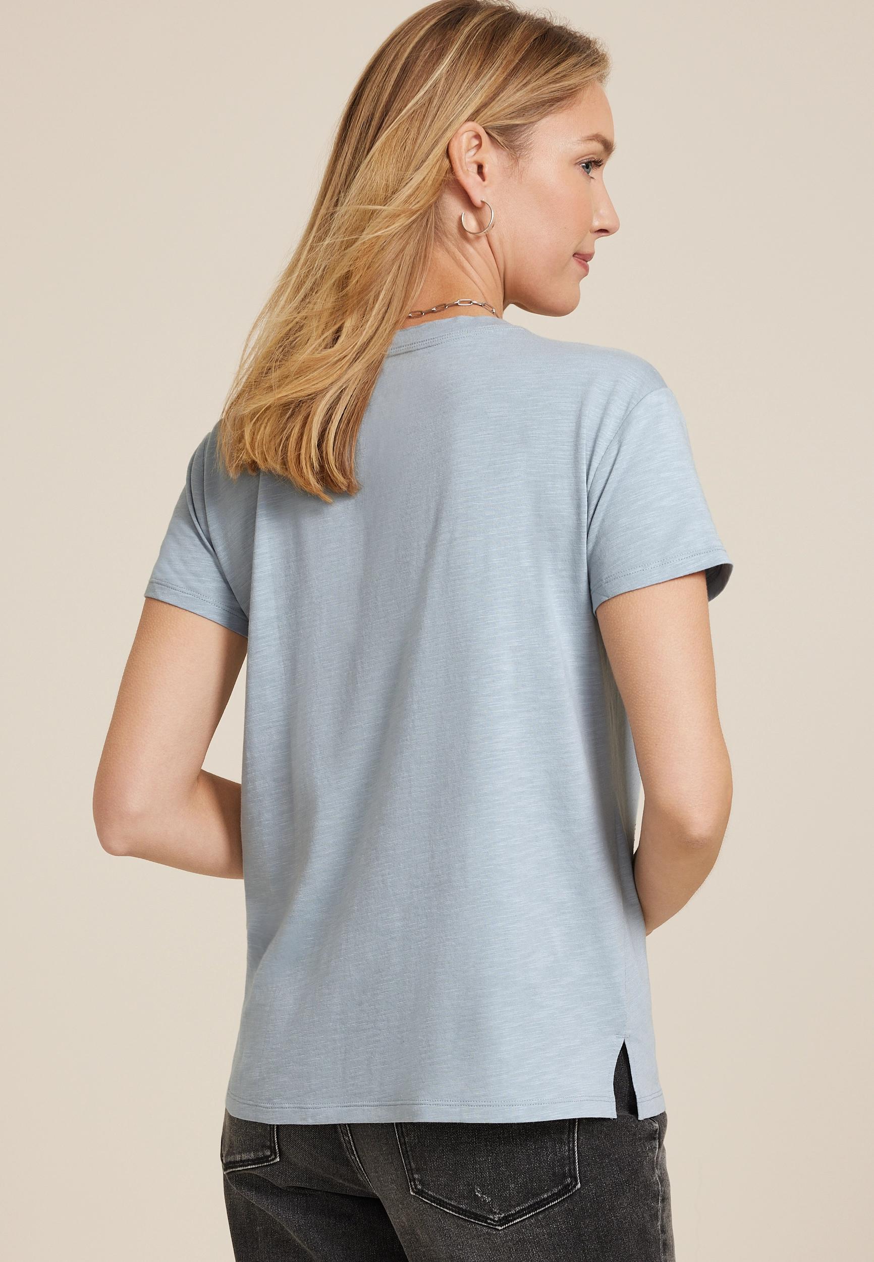 24/7 Dawson Heart Studded Crew Neck Tee Product Image