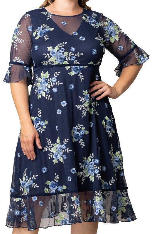 Geneva Evening Gown - Plus Product Image