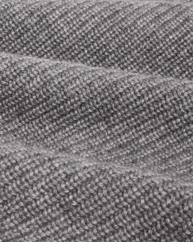 Wool Cashmere Beanie - Black Product Image