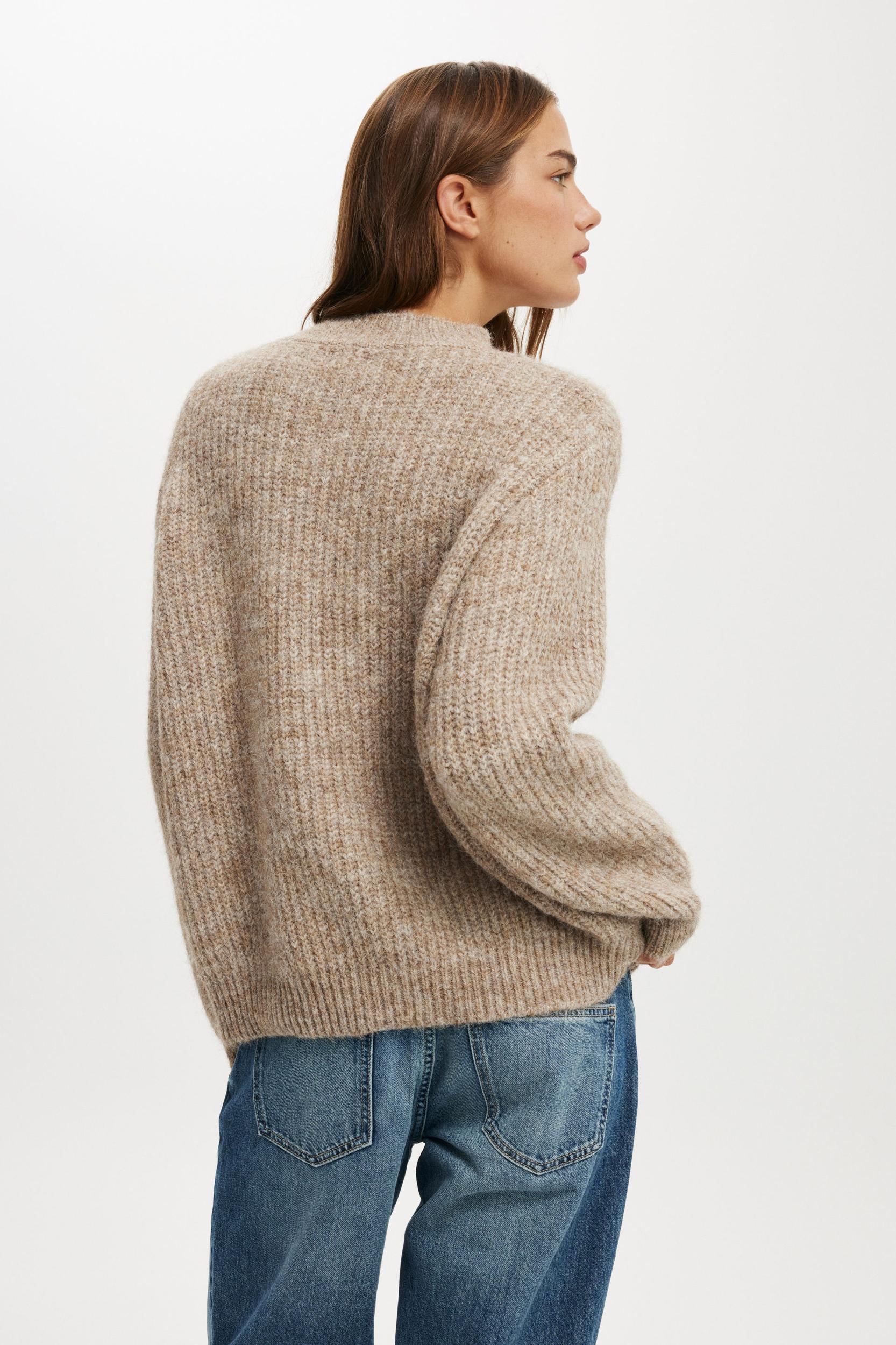 Luxe Rib Mock Neck Pullover Product Image