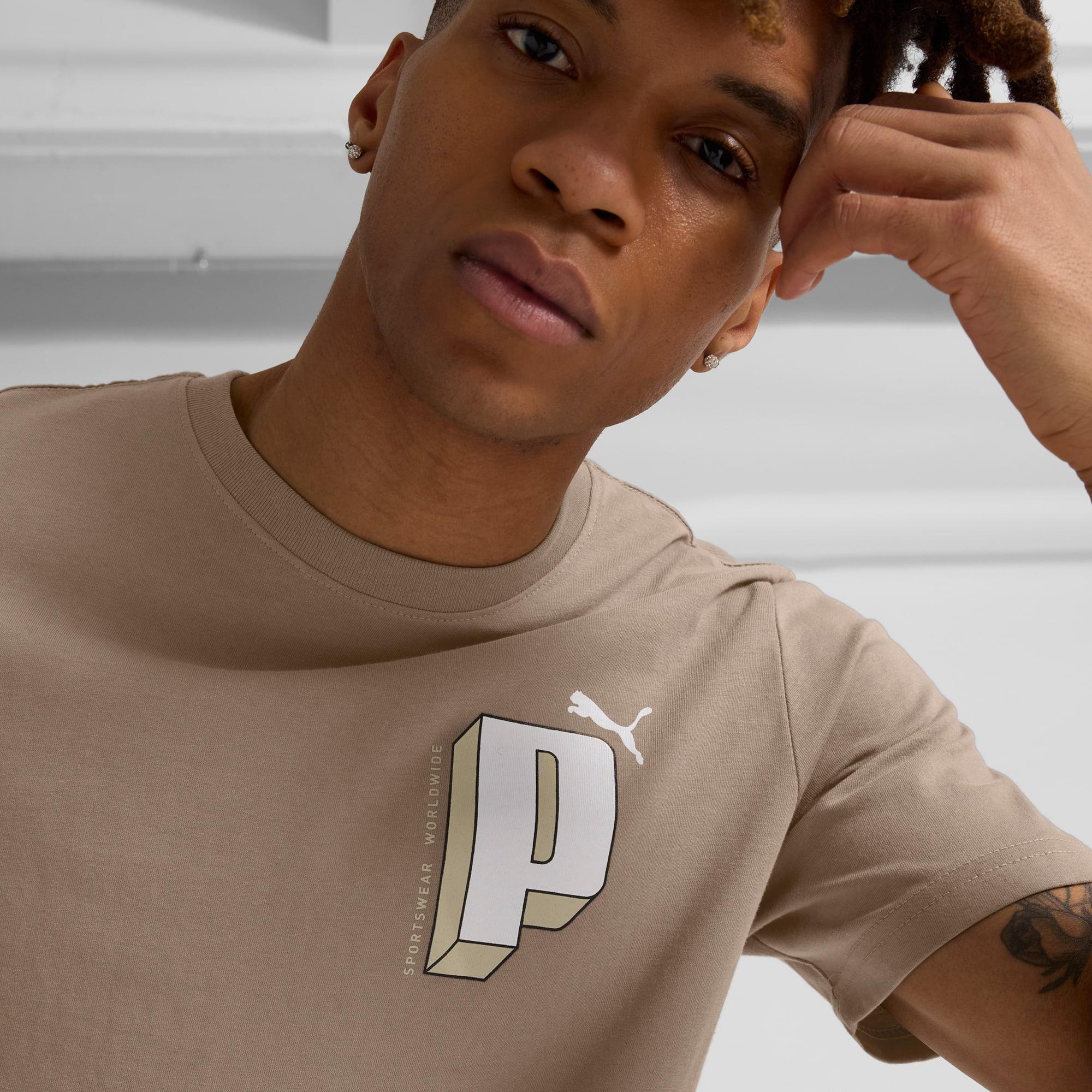 GRAPHICS Letter Men's Tee Product Image