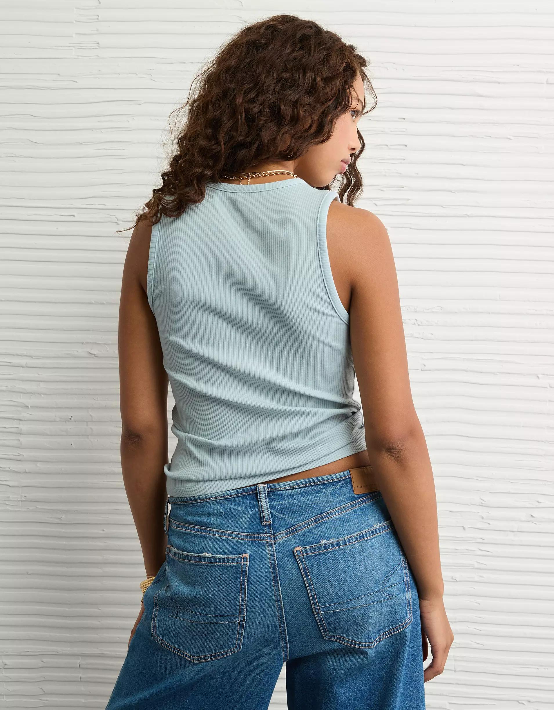 AE Boyfriend Sport Graphic Muscle Tank Top Product Image