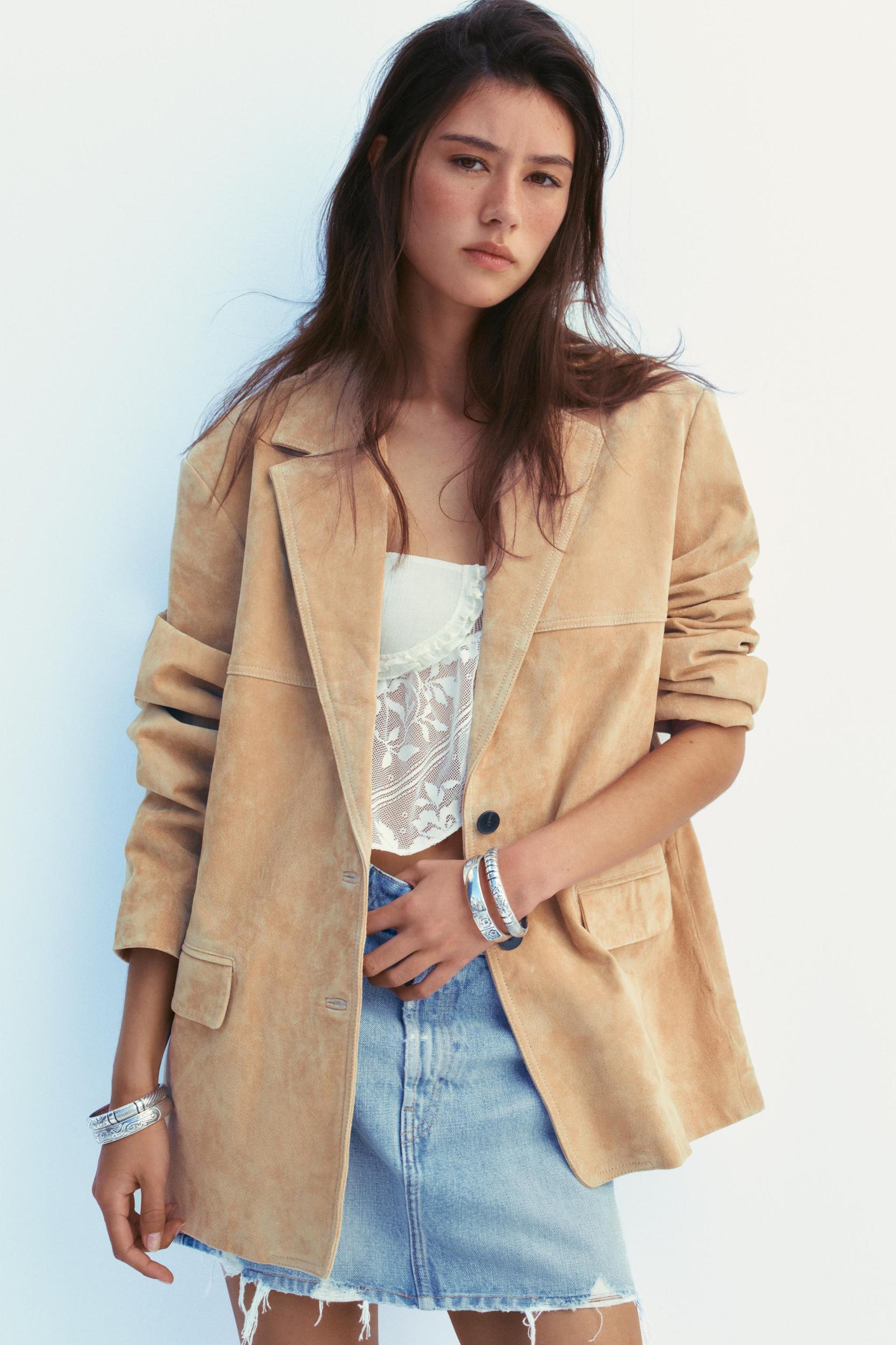 TRF DENIM MINI SKIRT Product Image