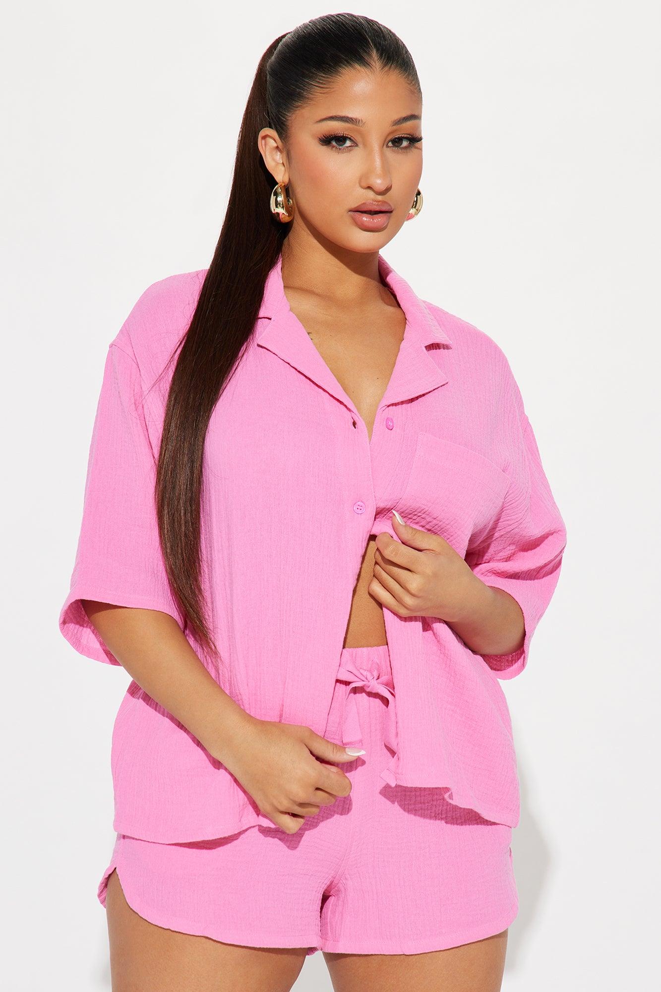 Frankie Short Set - Pink Product Image