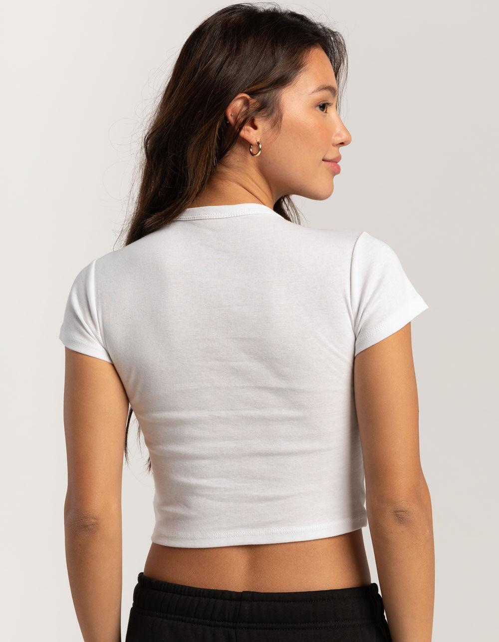 HONDA Womens Baby Tee - OFF WHITE Product Image