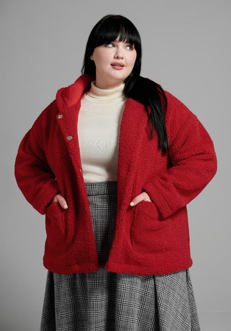 Plush On You Teddy Jacket Product Image