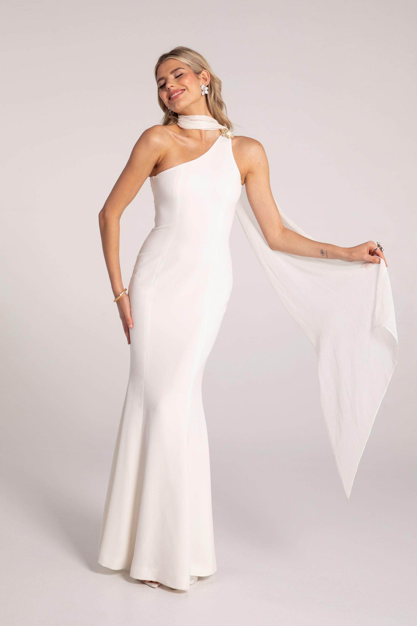 Brielle Dress (White) (Final Sale) Product Image