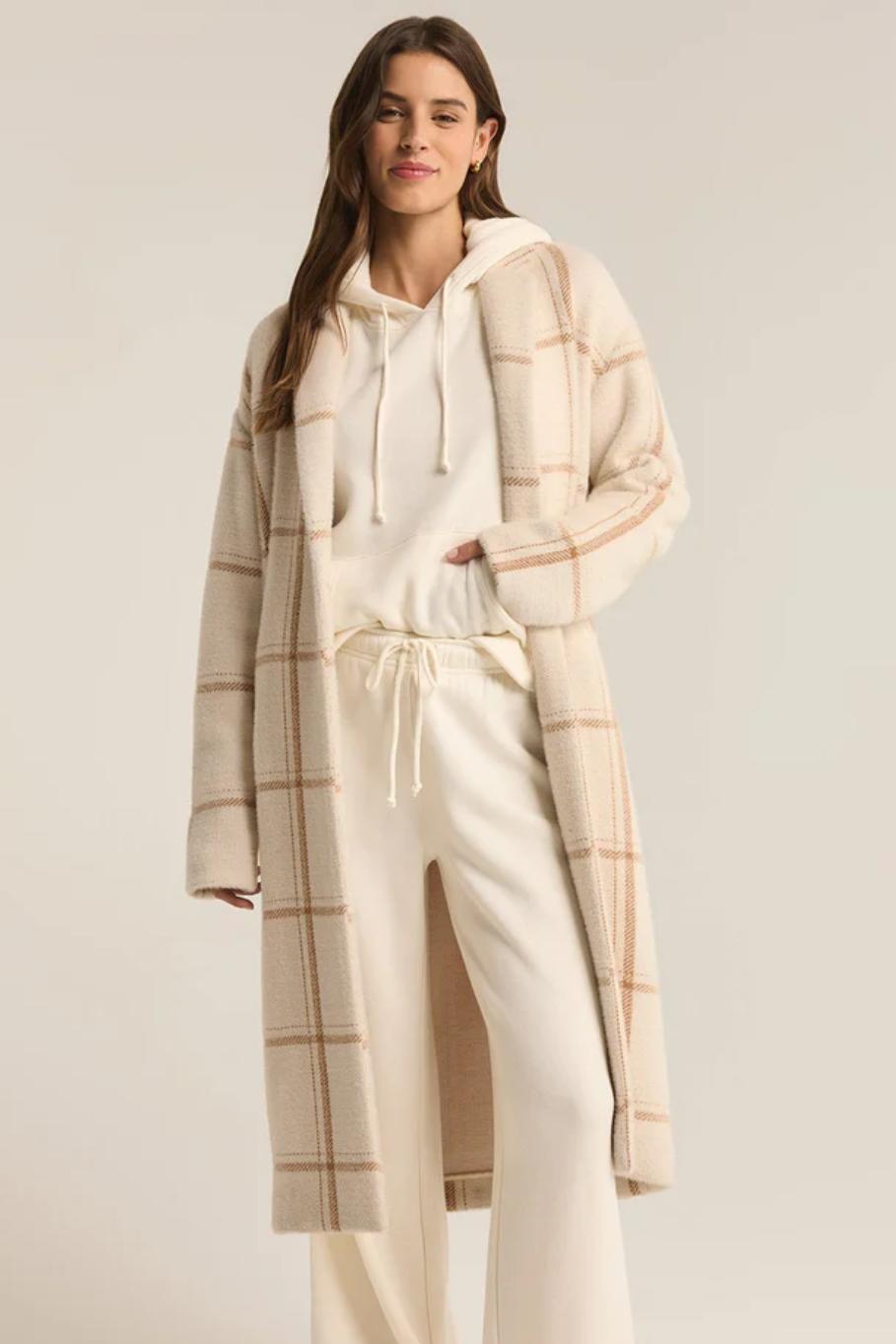 Mason Windowpane Coat Product Image