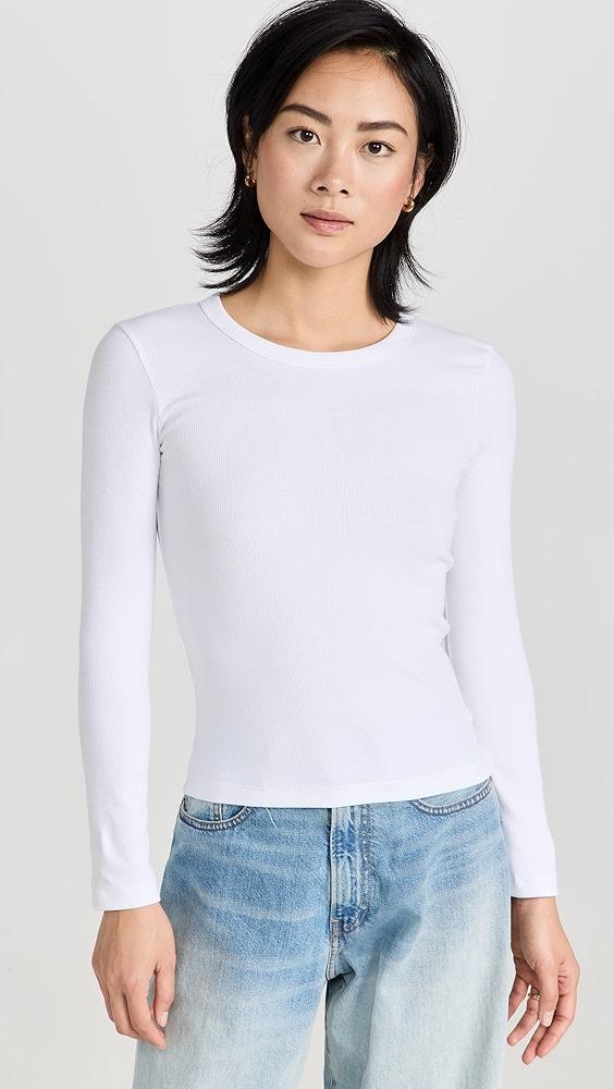 Leset Kelly Slim Fit Long Sleeve Top | Shopbop Product Image