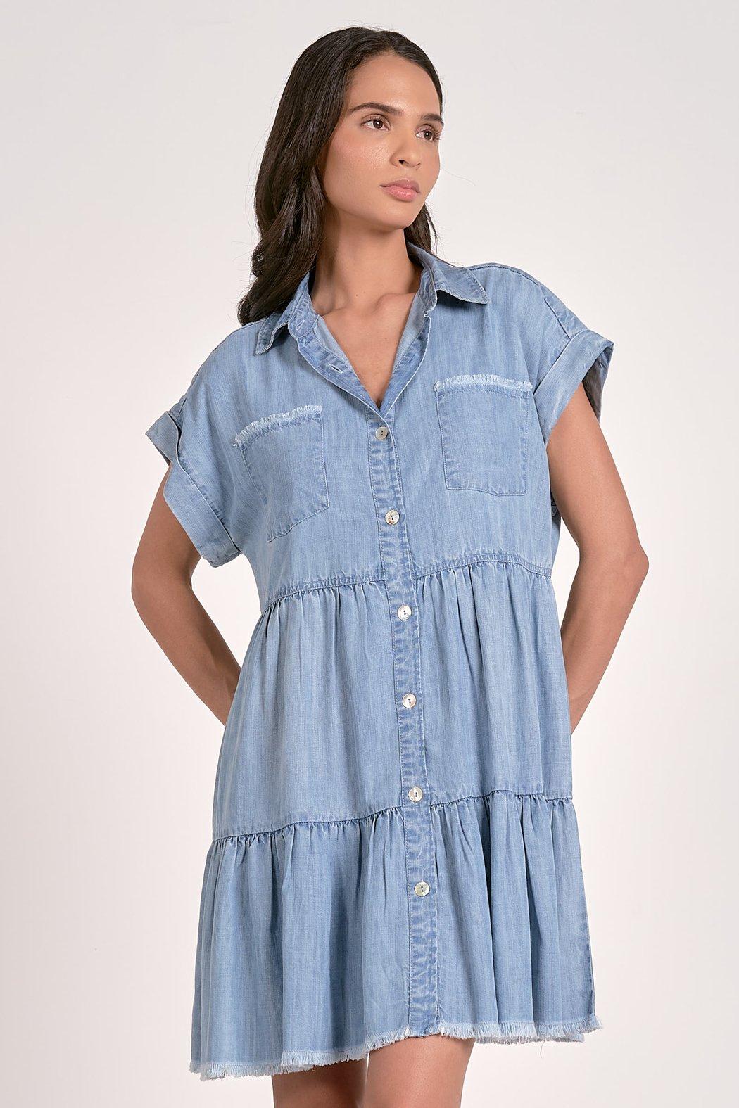 FLAIR SHIRT DRESS Product Image