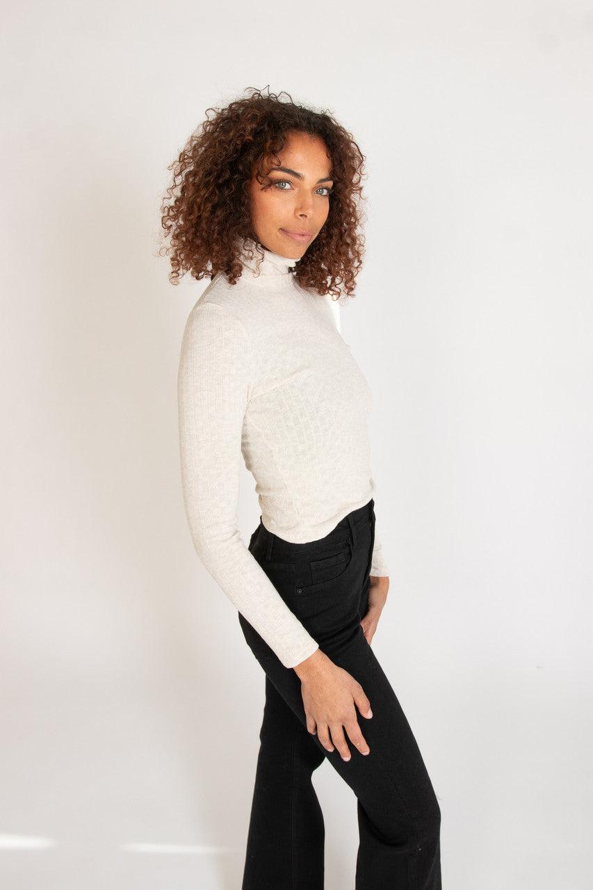Pointelle Turtleneck Product Image