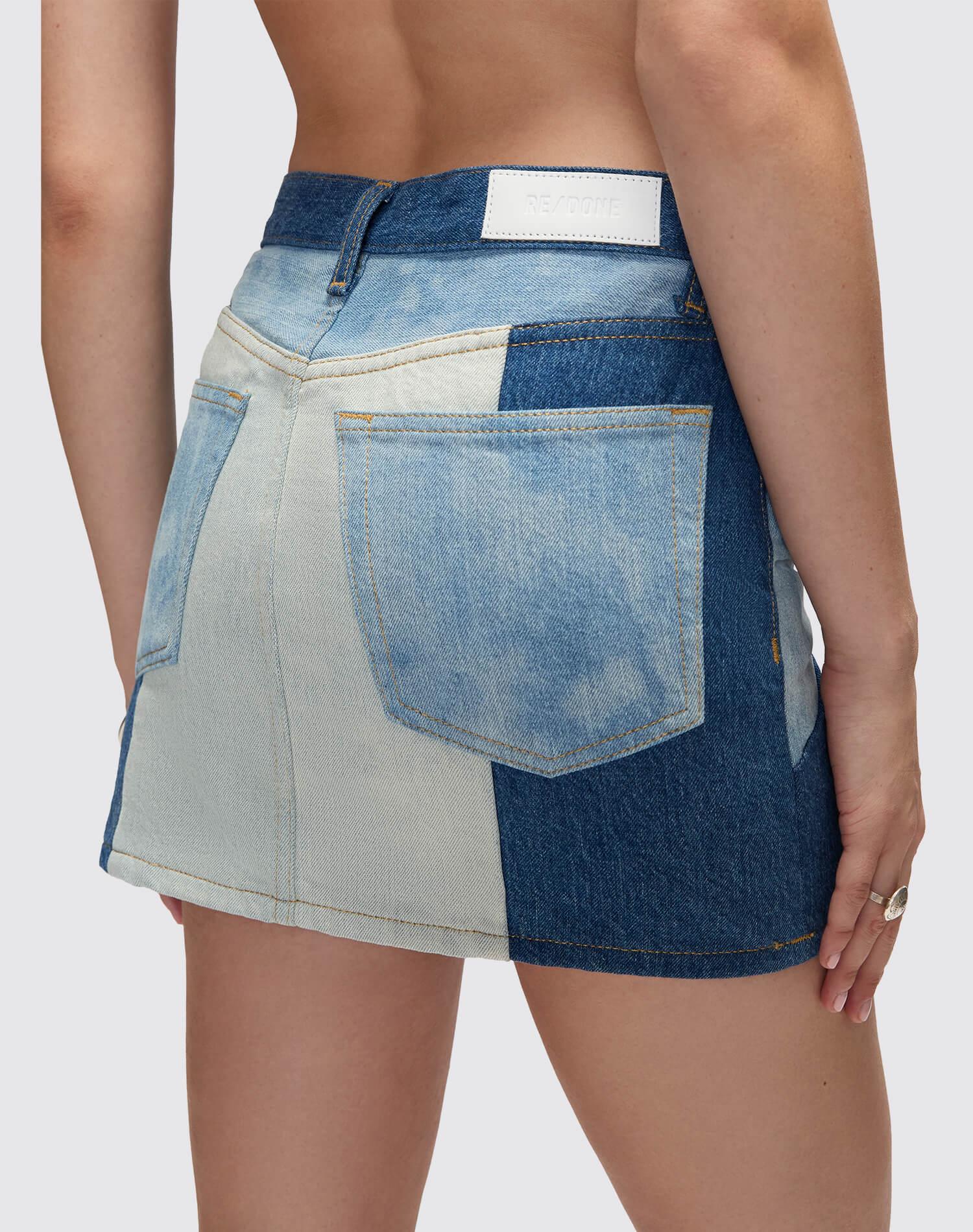 The Ollie Skirt - Vintage Patchwork Product Image