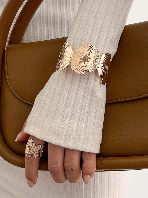 Flower Shape Geometric Bracelet Accessories Rings Accessories Product Image