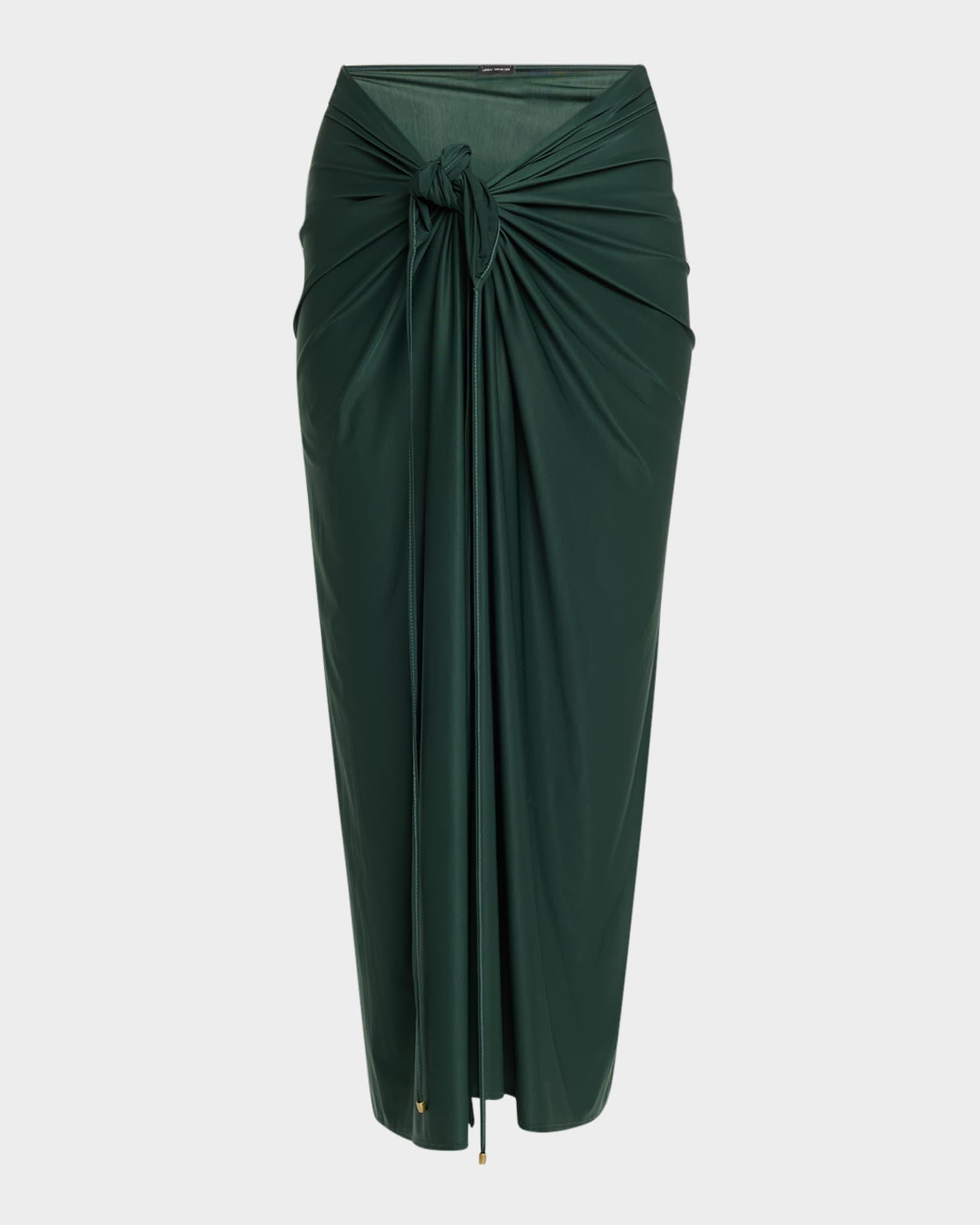 Knot Touch Sarong Coverup Product Image