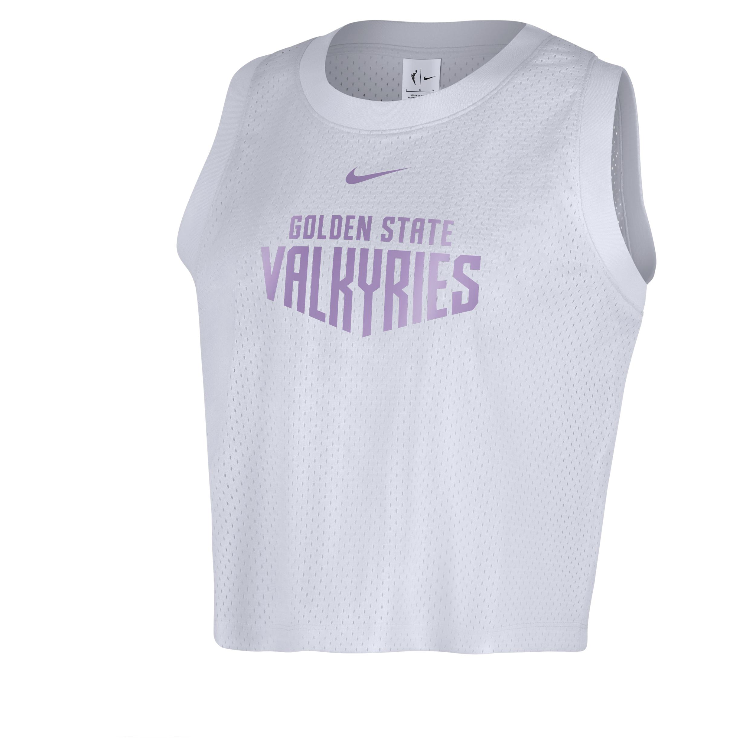Golden State Valkyries Nike Womens WNBA Mesh Tank Top | HF6469-100 Product Image