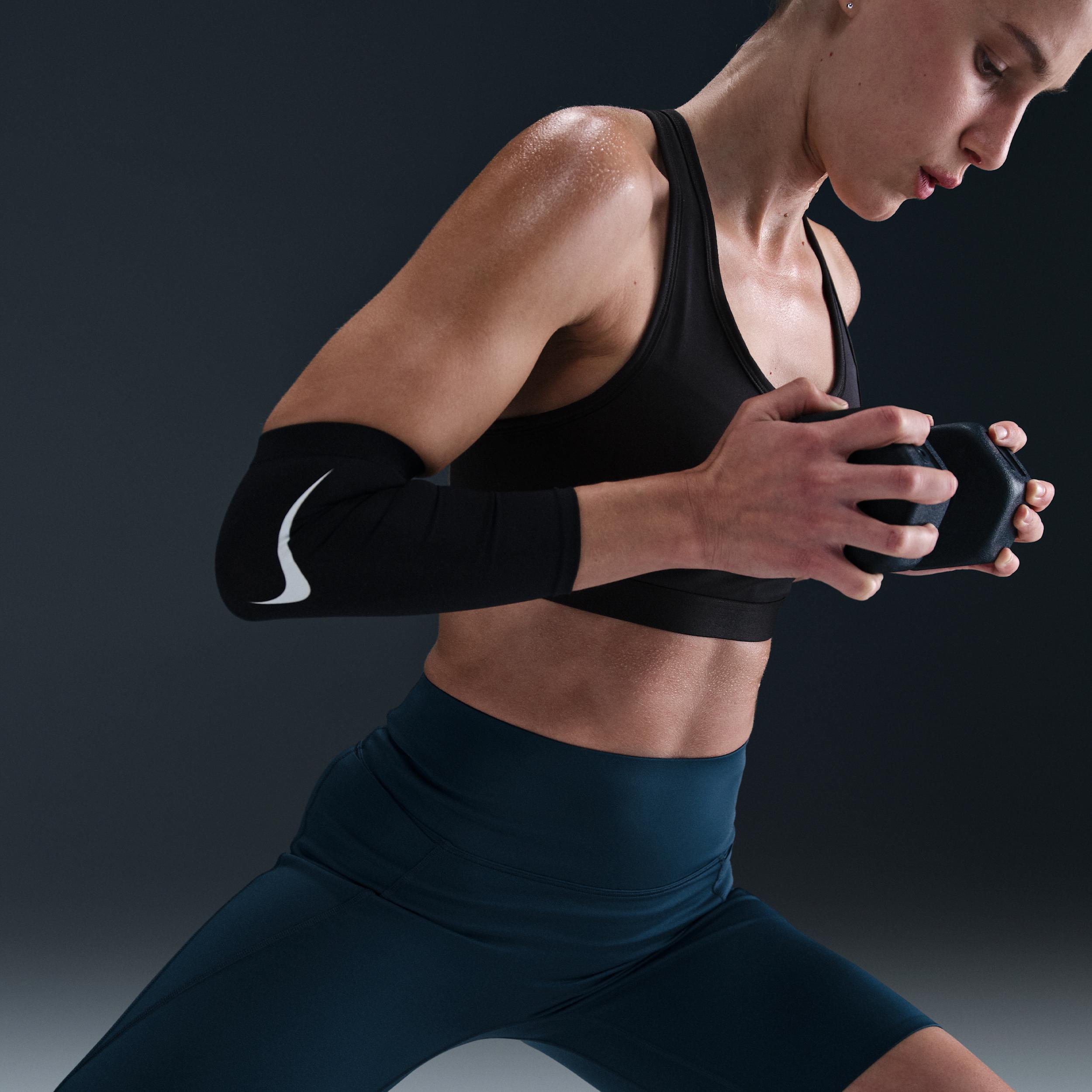 Nike Women's Universa Medium-Support High-Waisted 8" Biker Shorts with Pockets Product Image