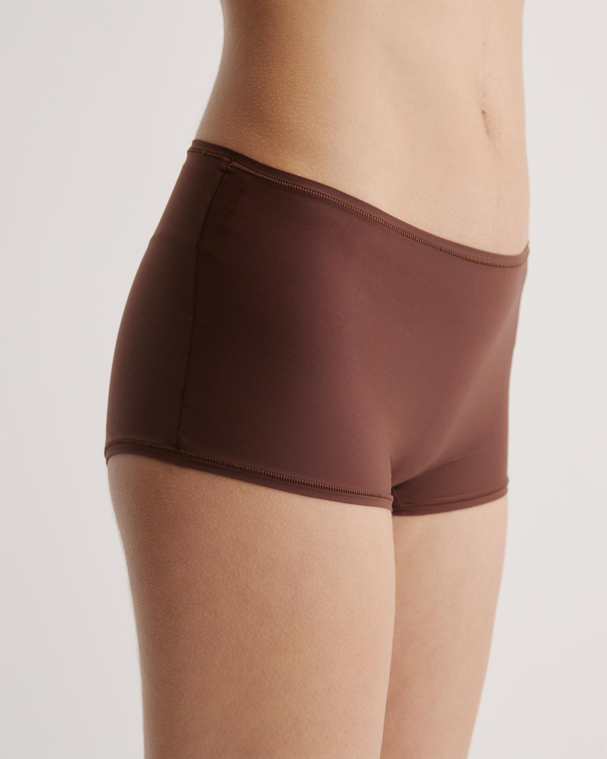 Quince | Women's Second Skin Boyshort Nylon/Spandex Product Image