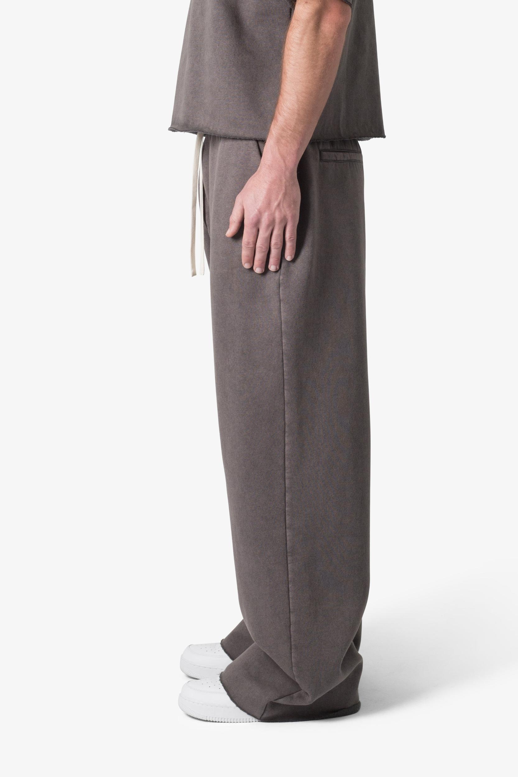 Washed Ultra Baggy Sweatpants - Washed Black Product Image