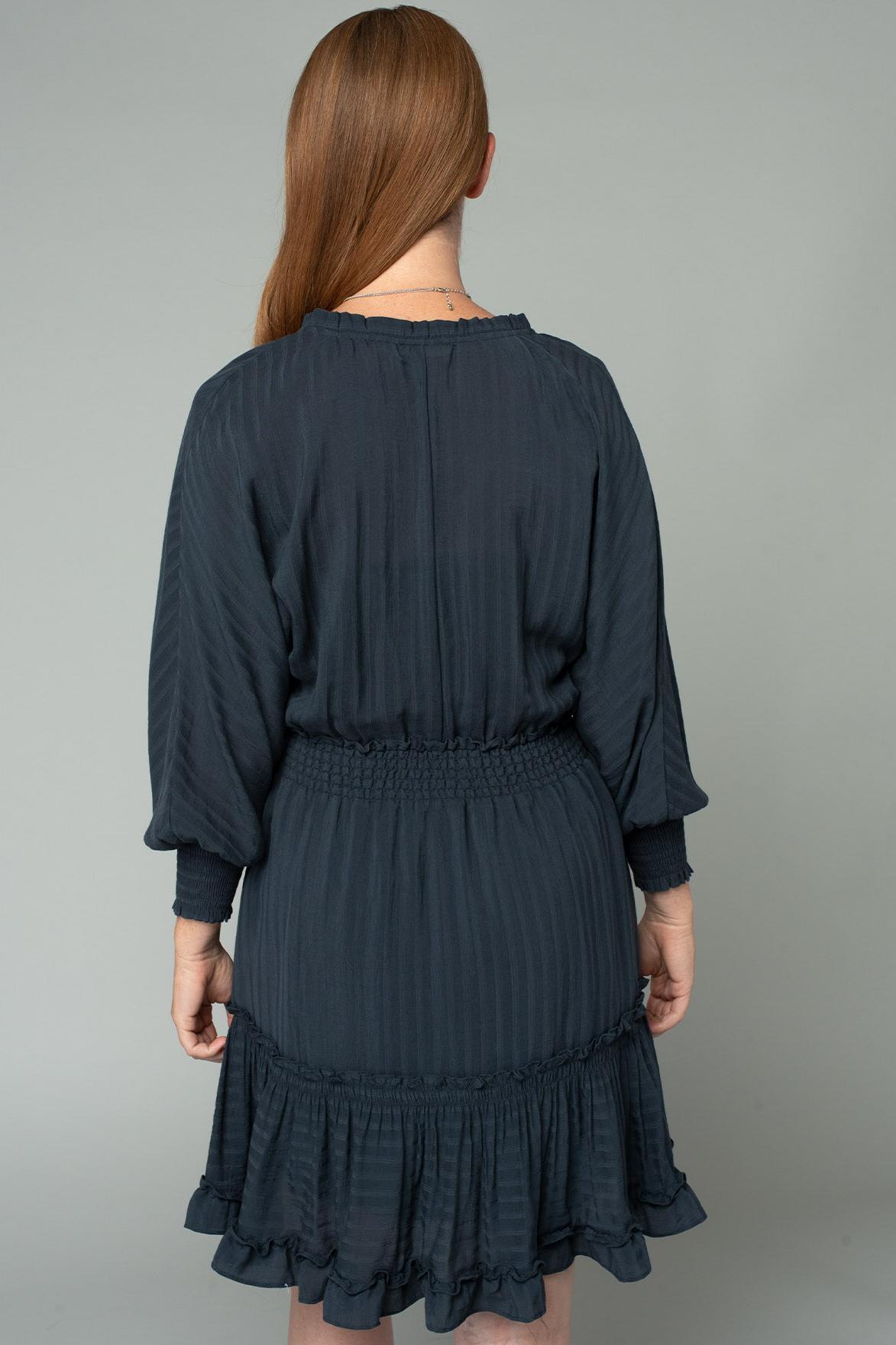 Dolman Sleeve Tie Front Mini Dress Product Image