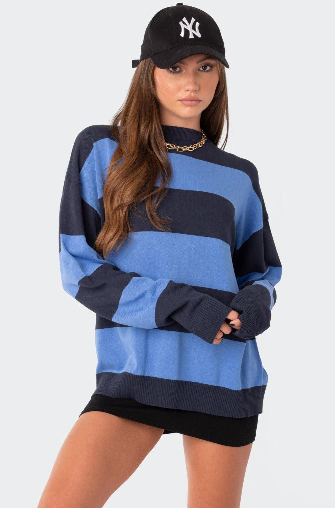 Logan Light Knit Oversized Sweater Product Image