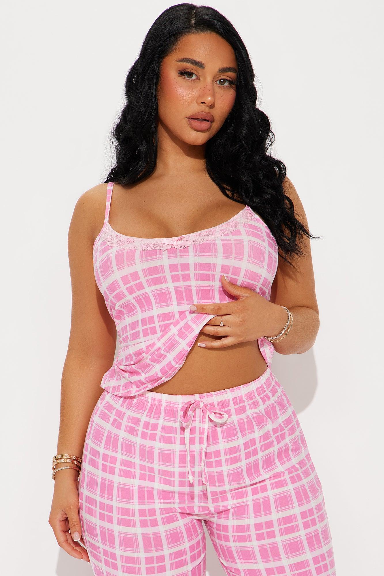 What A Dream PJ Pant Set - Pink Product Image