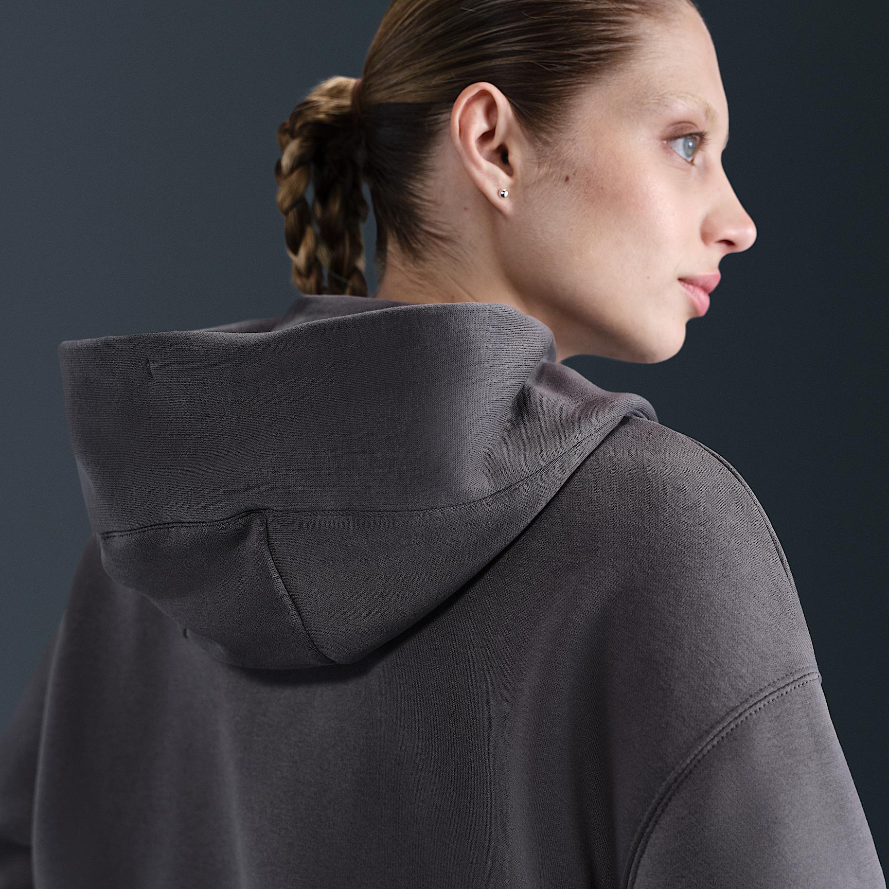 Womens Nike Sportswear Phoenix Fleece Oversized Pullover Hoodie | DQ5860-036 Product Image