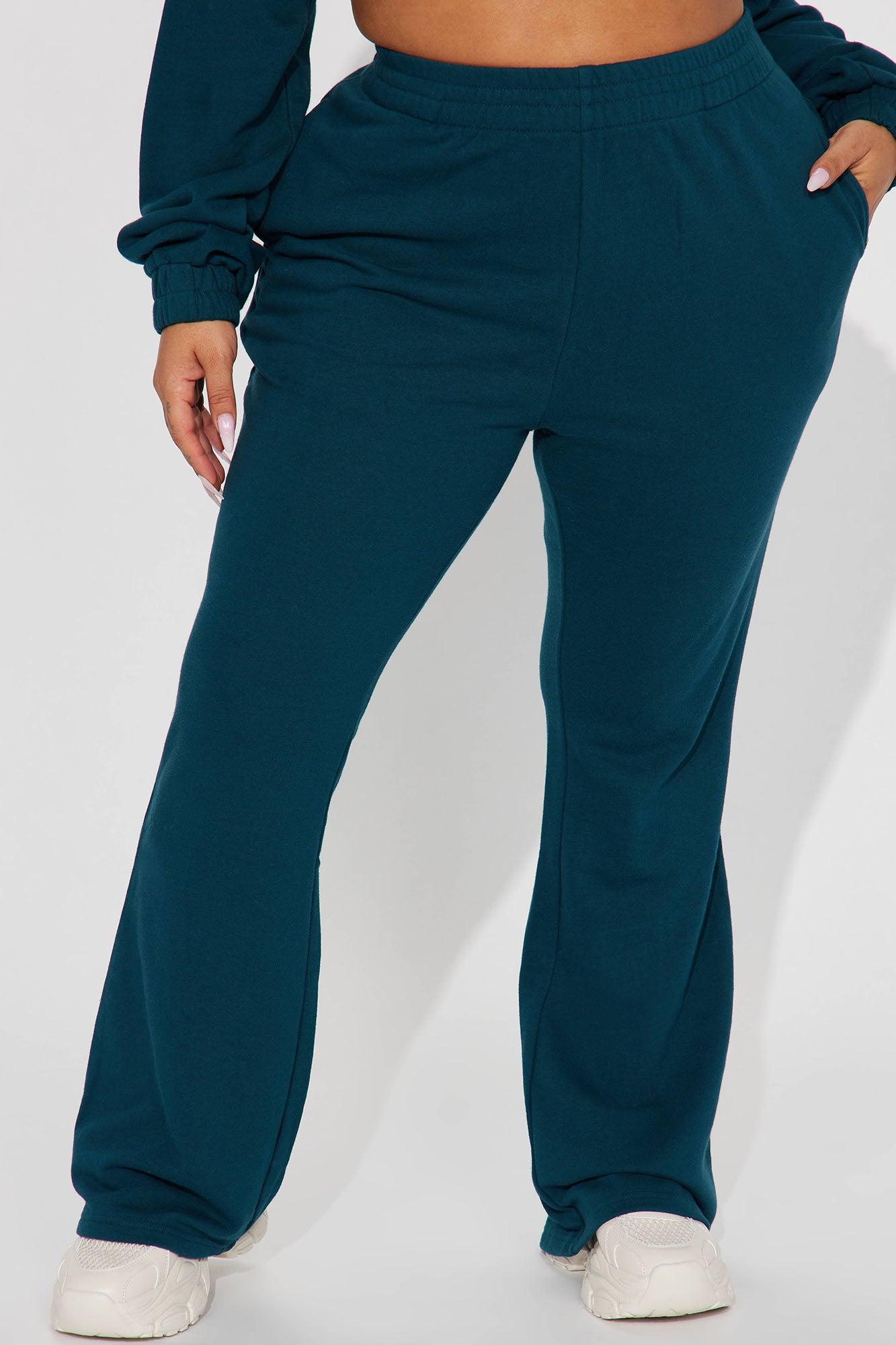 Give It Away Lounge Flare Pant - Hunter Product Image