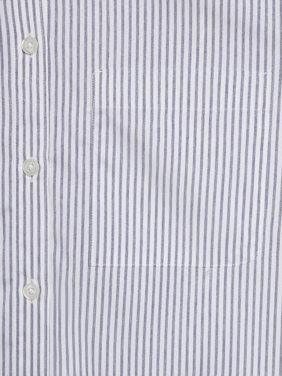 Women's AeroZero Relaxed Shirt - Blue Linen Stripe Female Product Image