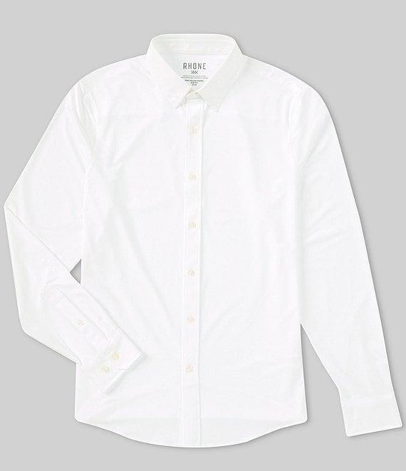 RHONE Slim Fit Performance Stretch Solid Commuter Long Sleeve Woven Shirt Product Image