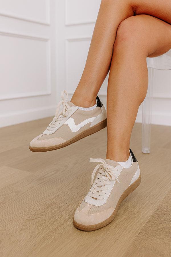 The Remi Sneaker in Oatmeal Product Image