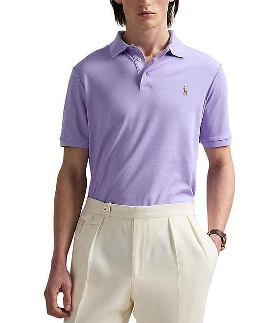 Polo Ralph Lauren Classic Fit Multicolored Pony Soft Cotton Polo Shirt Product Image
