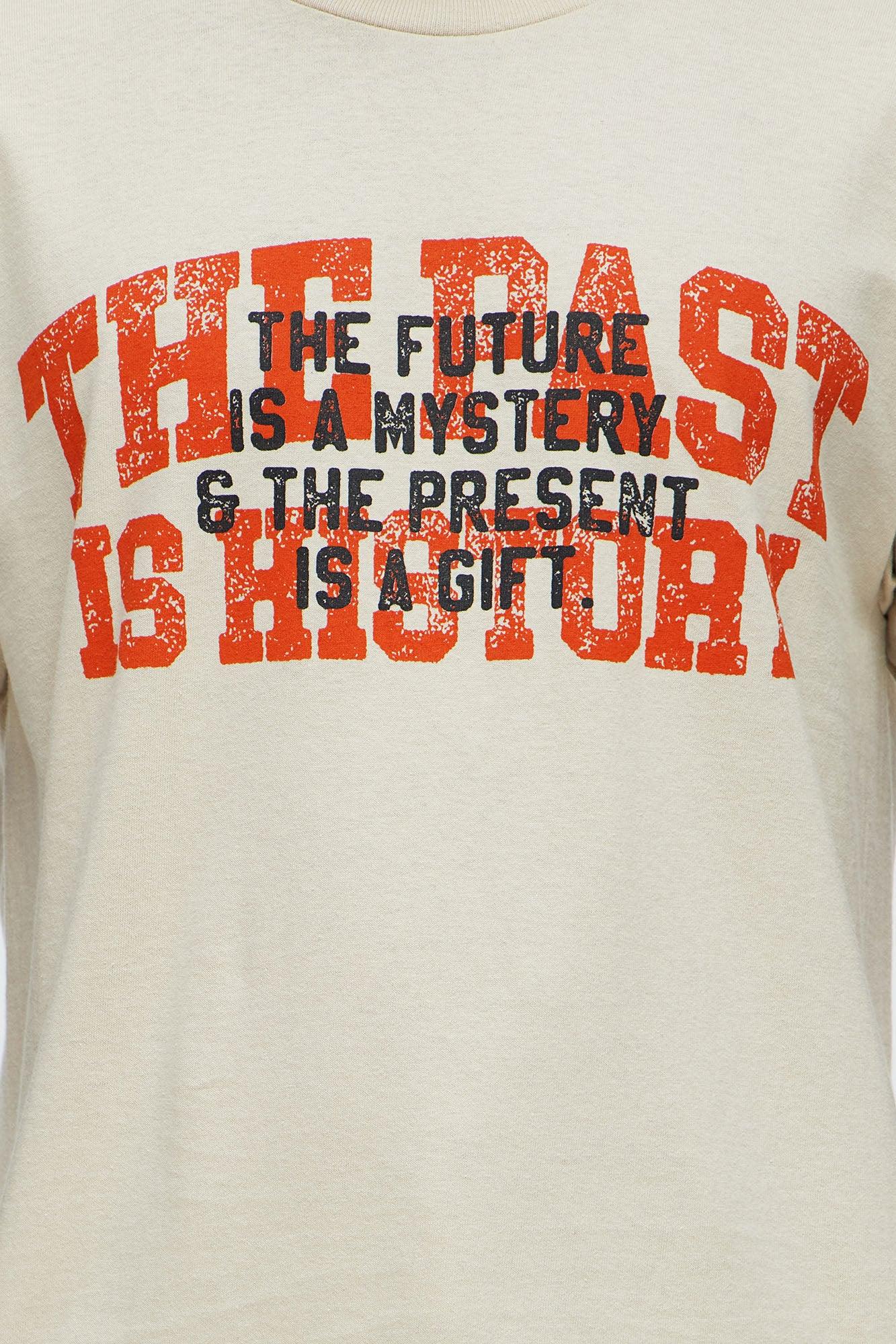 The Past The Future Short Sleeve Tee - Sand Male Product Image