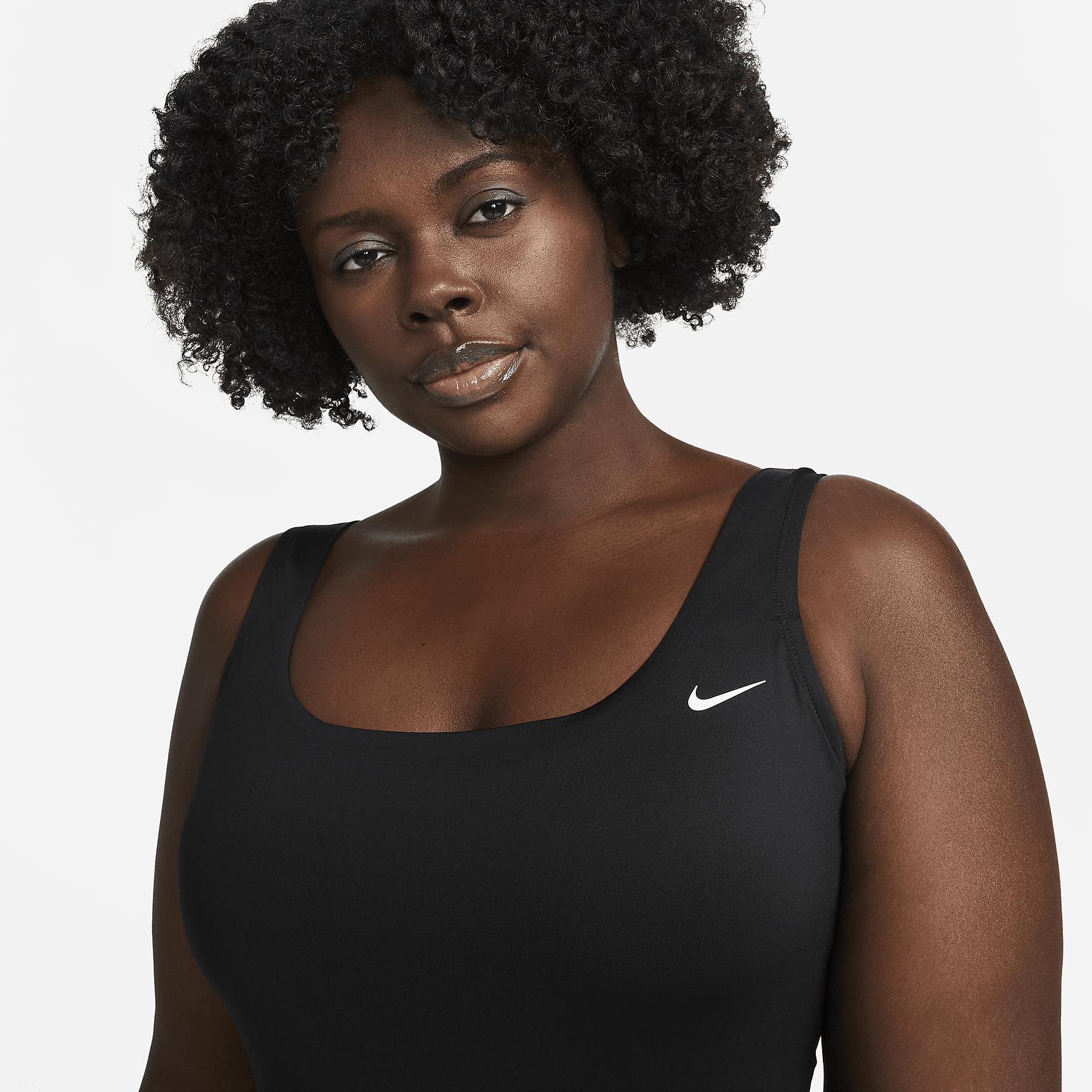 Nike Womens Essential U-Back One-Piece Swimsuit (Plus Size) | NESSB227-001 Product Image